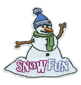 Advantage Emblem & Screen Prnt *Snow Fun Snowman Fun Patch