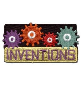 Advantage Emblem & Screen Prnt *Inventions Fun Patch