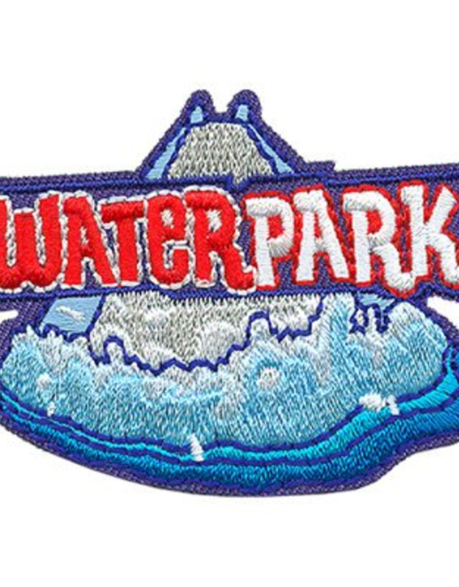 Advantage Emblem & Screen Prnt Water Park Slide Fun Patch