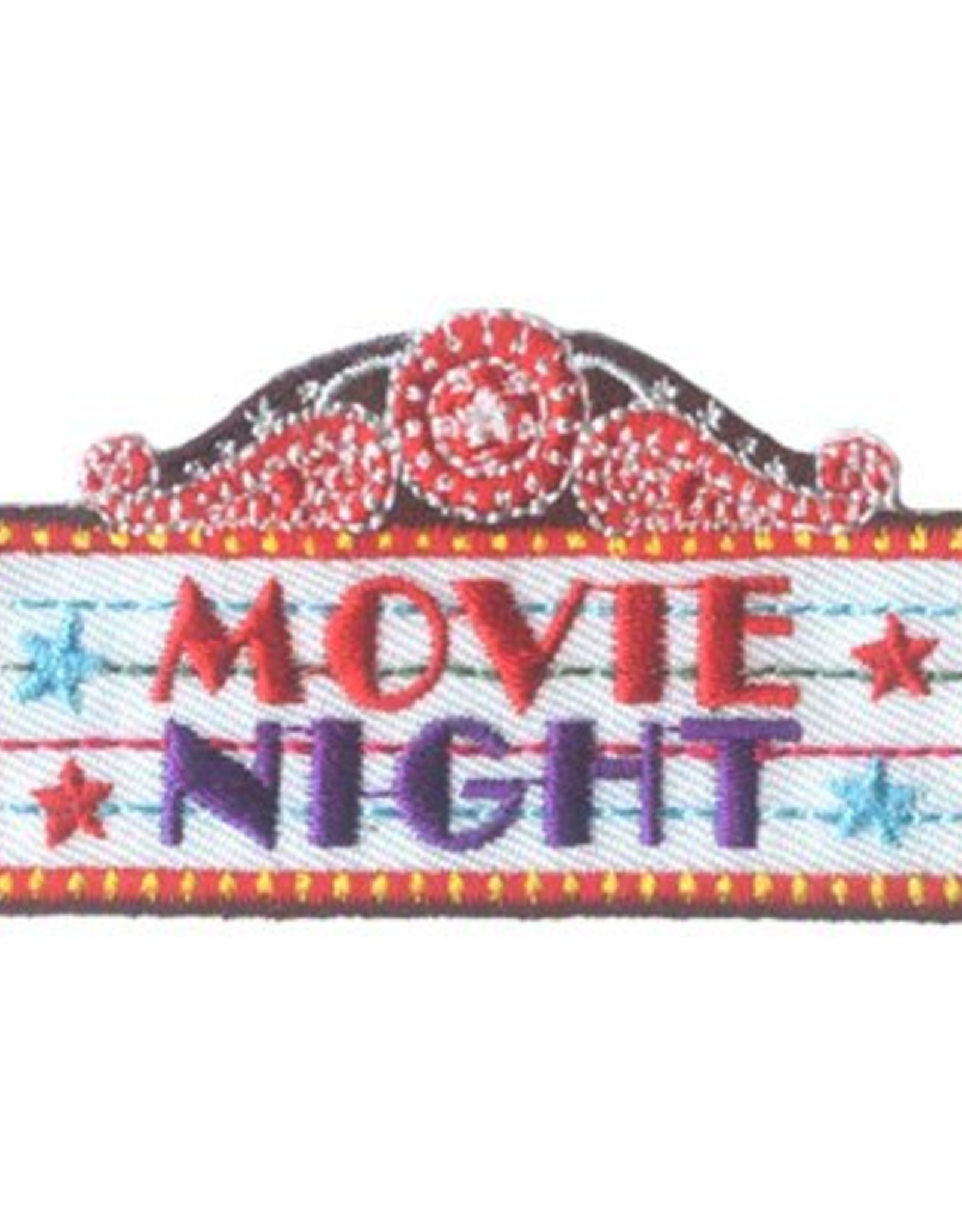 Advantage Emblem & Screen Prnt *Movie Night Fun Patch