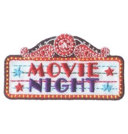Advantage Emblem & Screen Prnt *Movie Night Fun Patch
