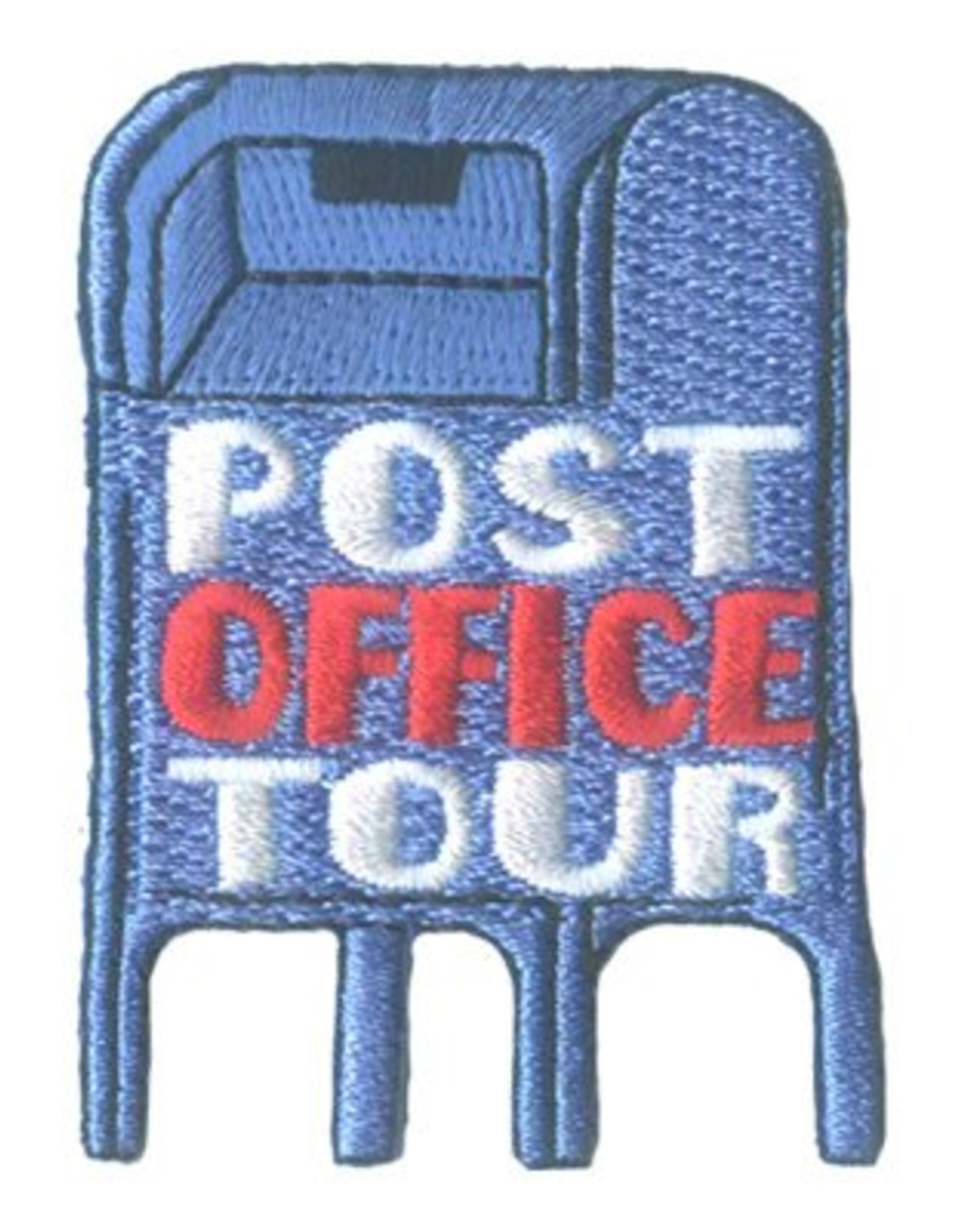 Advantage Emblem & Screen Prnt *Post Office Tour Mailbox Fun Patch