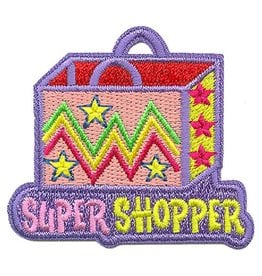 Advantage Emblem & Screen Prnt Super Shopper Fun Patch