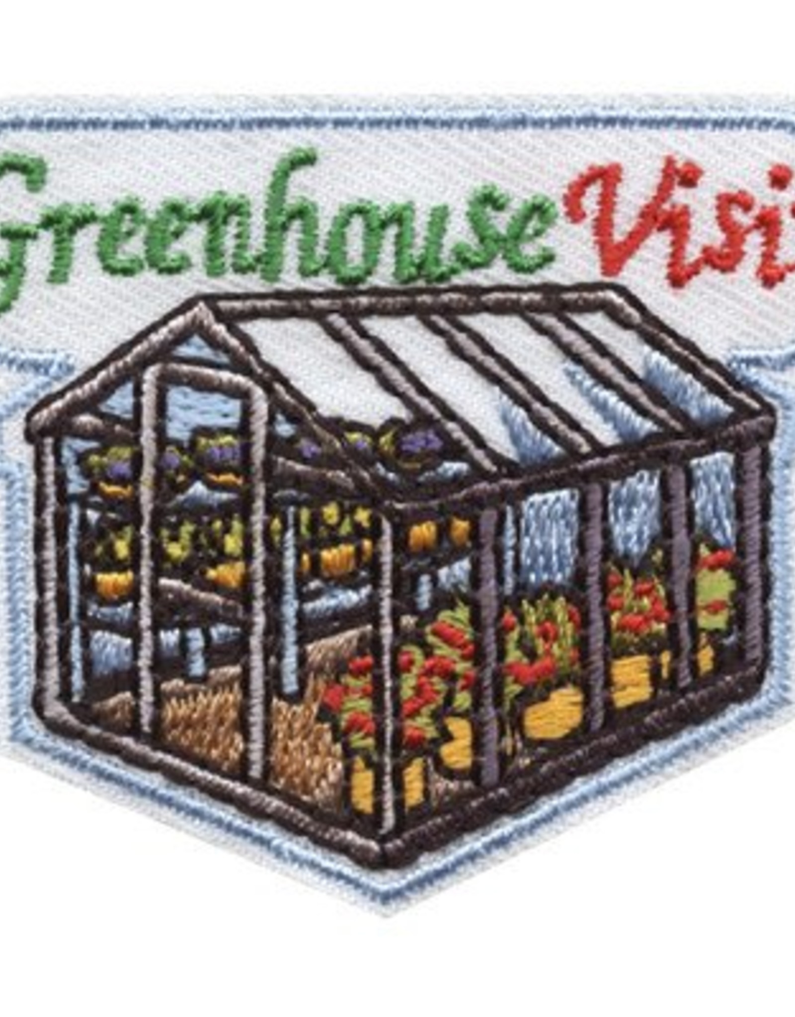 Advantage Emblem & Screen Prnt *Greenhouse Visit Fun Patch