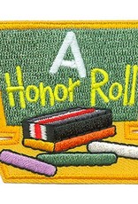 Advantage Emblem & Screen Prnt *Honor Roll Chalk Board Fun Patch