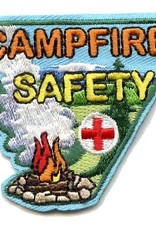 Advantage Emblem & Screen Prnt *Campfire Safety Fun Patch