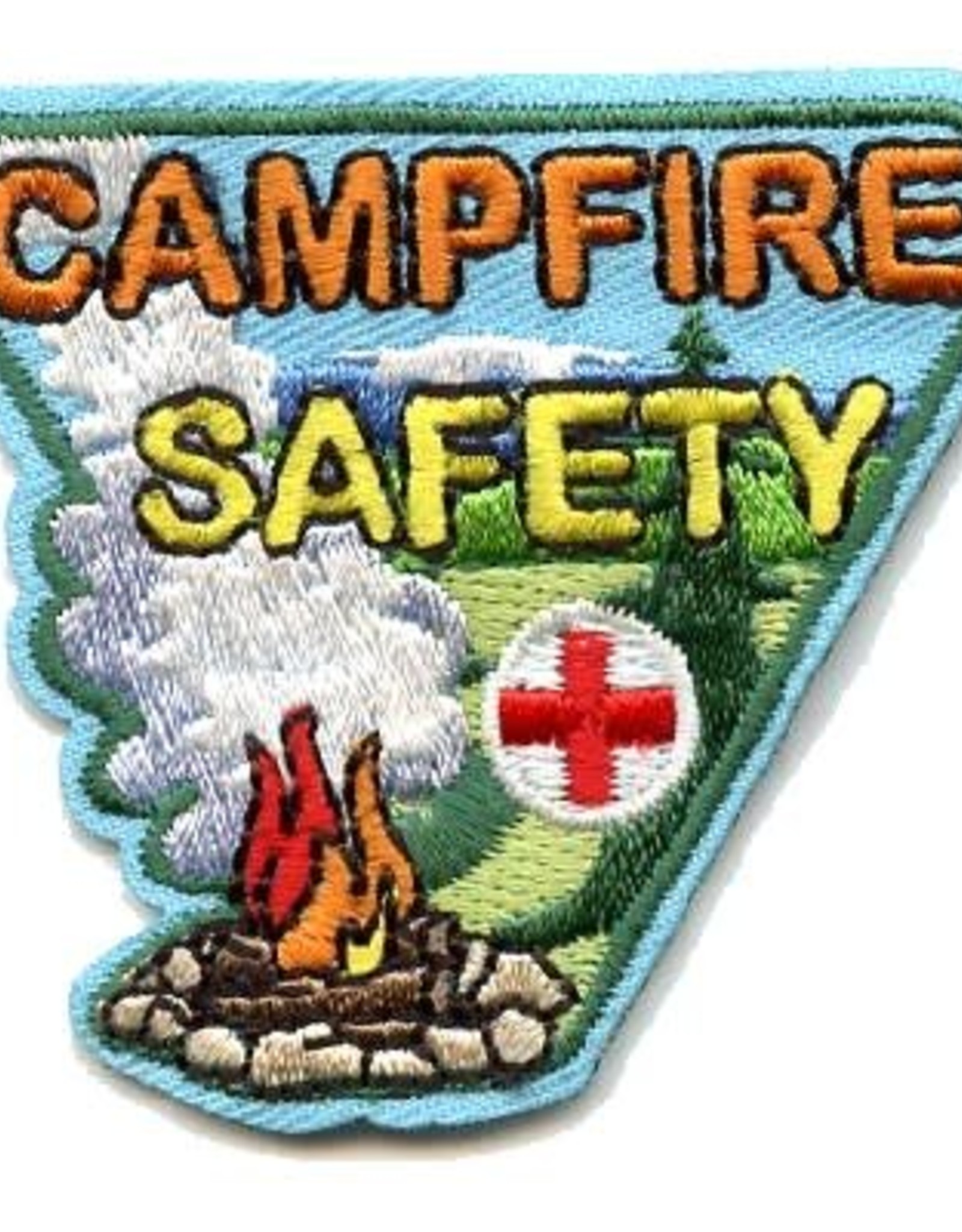 Advantage Emblem & Screen Prnt *Campfire Safety Fun Patch