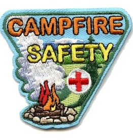 Advantage Emblem & Screen Prnt *Campfire Safety Fun Patch