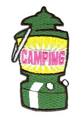 Advantage Emblem & Screen Prnt Camping Lantern Fun Patch