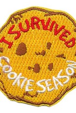Advantage Emblem & Screen Prnt I Survived Cookie Season Fun Patch
