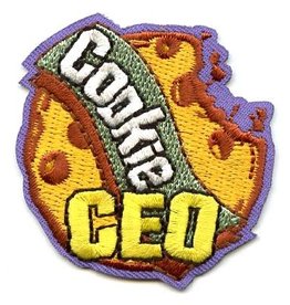 Advantage Emblem & Screen Prnt Cookie CEO Fun Patch