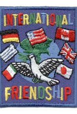 Advantage Emblem & Screen Prnt International Friendship Fun Patch