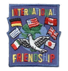 Advantage Emblem & Screen Prnt International Friendship Fun Patch