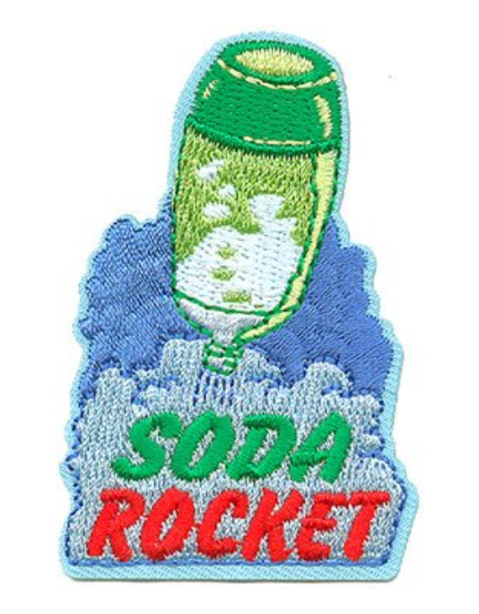 Advantage Emblem & Screen Prnt *Soda Bottle Rocket Fun Patch