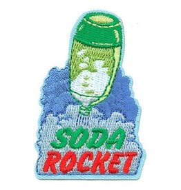 Advantage Emblem & Screen Prnt *Soda Bottle Rocket Fun Patch