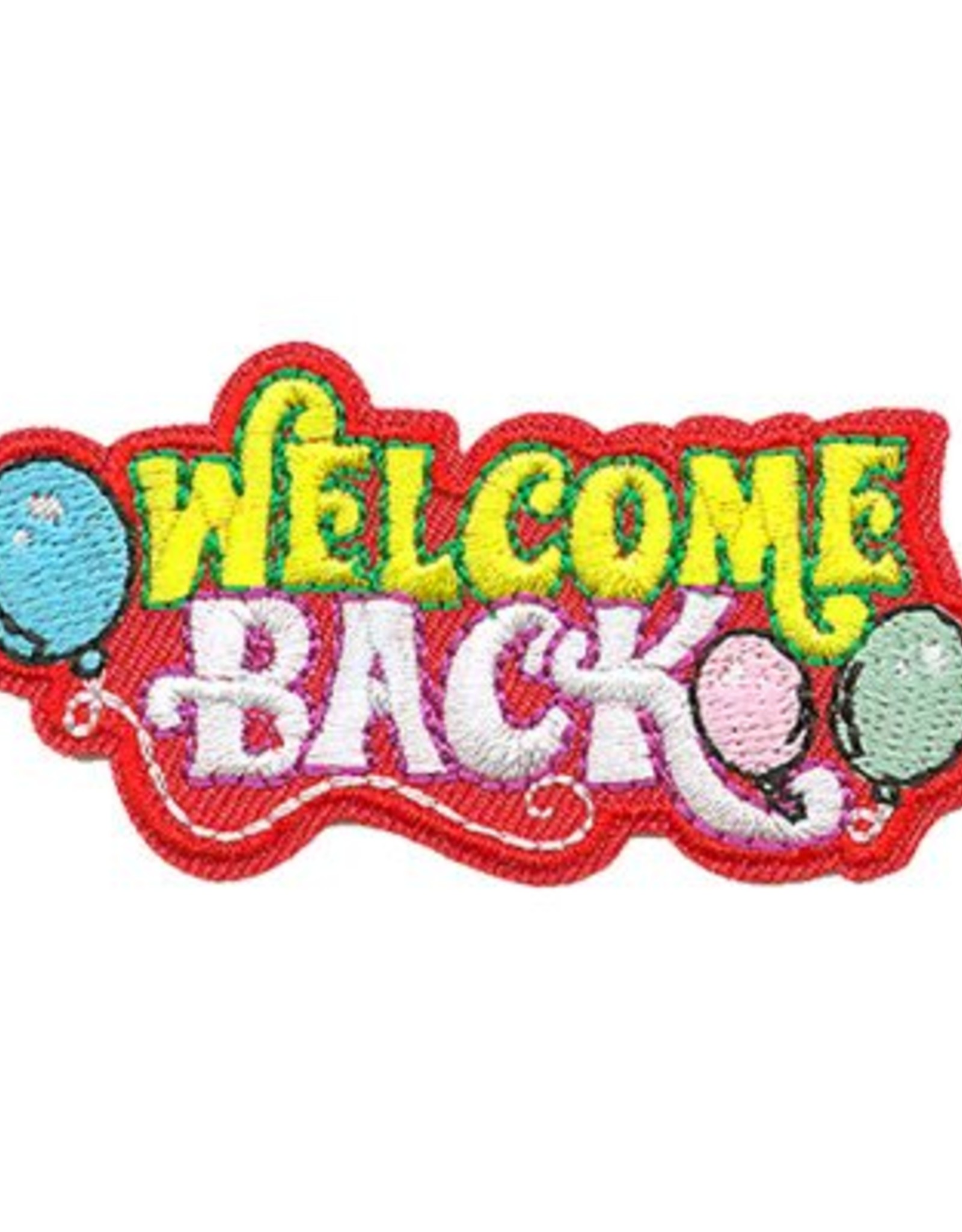 Advantage Emblem & Screen Prnt *Welcome Back Balloons Fun Patch