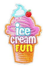 Advantage Emblem & Screen Prnt Ice Cream Fun Cone Fun Patch