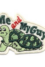 Advantage Emblem & Screen Prnt ! Me & My Guy Turtles Fun Patch