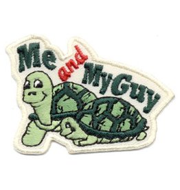 Advantage Emblem & Screen Prnt ! Me & My Guy Turtles Fun Patch