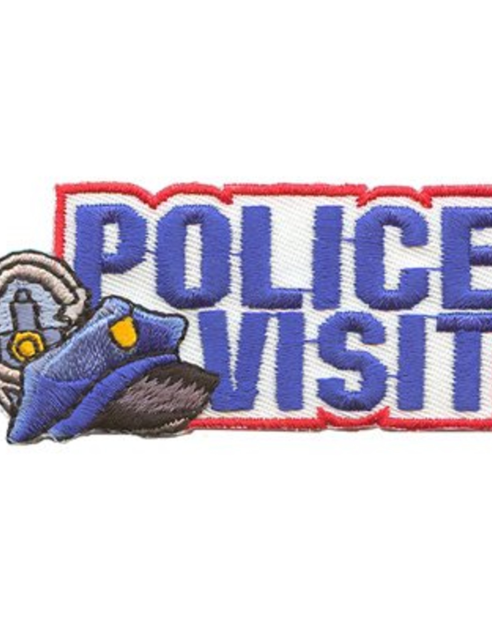 Advantage Emblem & Screen Prnt *Police Visit Fun Patch