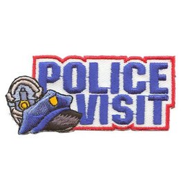 Advantage Emblem & Screen Prnt *Police Visit Fun Patch