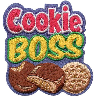 Advantage Emblem & Screen Prnt *Cookie Boss Fun Patch - Girl Scouts of ...