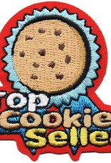 Advantage Emblem & Screen Prnt *Top Cookie Seller Rosette Fun Patch