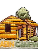 Advantage Emblem & Screen Prnt *Cabin Camping Fun Patch