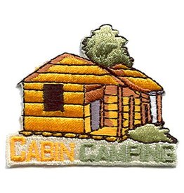 Advantage Emblem & Screen Prnt *Cabin Camping Fun Patch