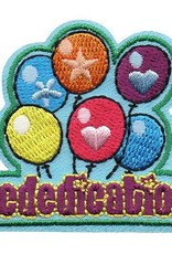 Advantage Emblem & Screen Prnt *Rededication Balloons Fun Patch