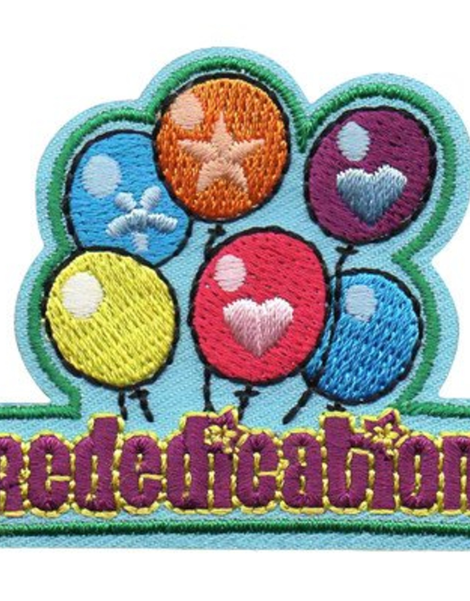Advantage Emblem & Screen Prnt *Rededication Balloons Fun Patch