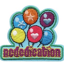 Advantage Emblem & Screen Prnt *Rededication Balloons Fun Patch