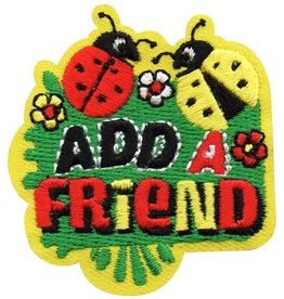 Advantage Emblem & Screen Prnt *Add a Friend Ladybugs Fun Patch