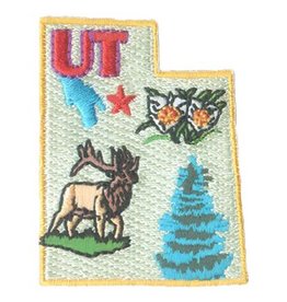 Advantage Emblem & Screen Prnt *State of Utah Fun Patch