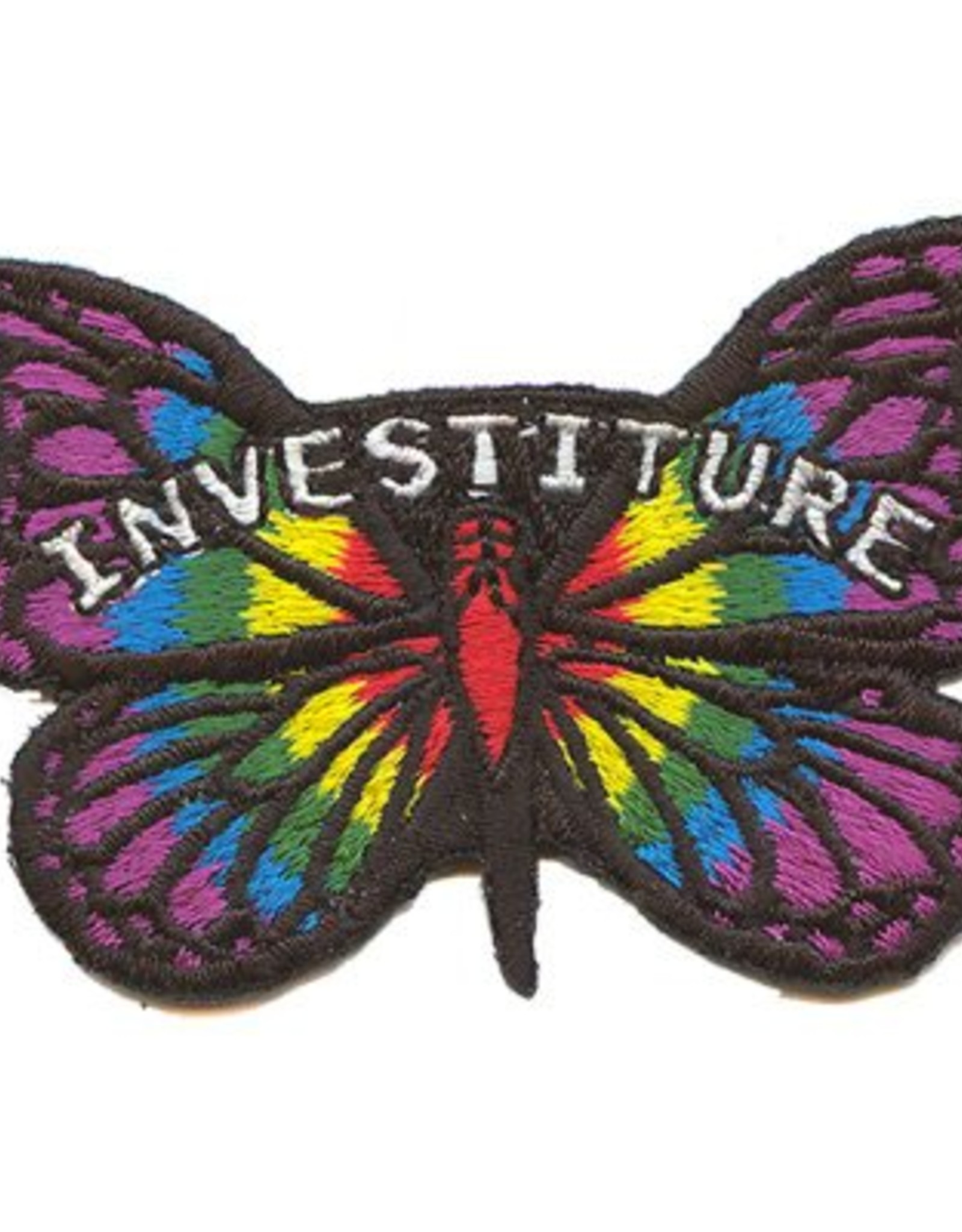 Advantage Emblem & Screen Prnt Investiture (Butterfly) Fun Patch