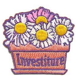 Advantage Emblem & Screen Prnt *Investiture Flower Pot Fun Patch