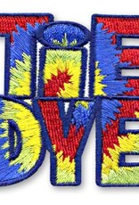 snappylogos Tie Dye Letters Fun Patch (3764)