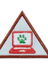 GIRL SCOUTS OF THE USA Brownie Cybersecurity 2:  Safeguards Badge
