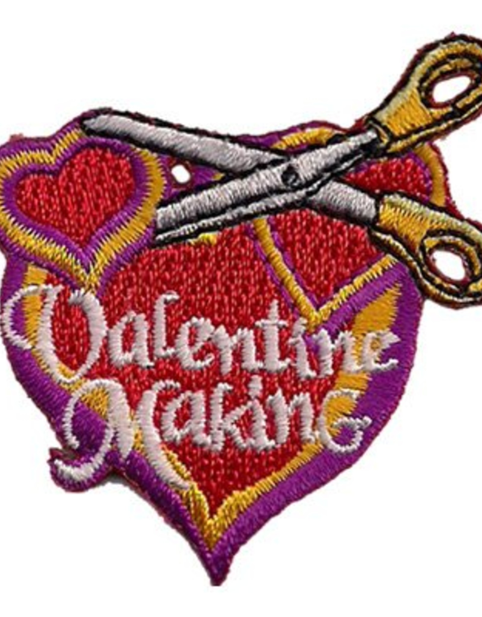 Advantage Emblem & Screen Prnt *Valentine Making Fun Patch