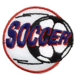 Advantage Emblem & Screen Prnt *Soccer Fun Patch