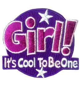 Advantage Emblem & Screen Prnt *Girl! It's Cool to Be One Fun Patch