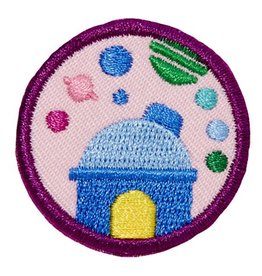 GIRL SCOUTS OF THE USA Junior Space Science Investigator Badge