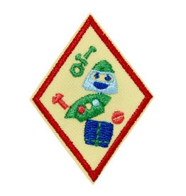 GIRL SCOUTS OF THE USA Cadette Designing Robots Badge