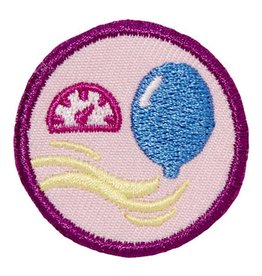 GIRL SCOUTS OF THE USA Junior Balloon Car Badge