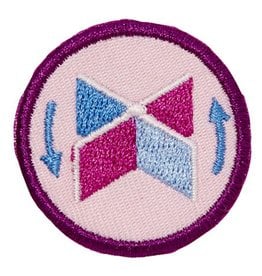 GIRL SCOUTS OF THE USA Junior Paddle Boat Design Badge