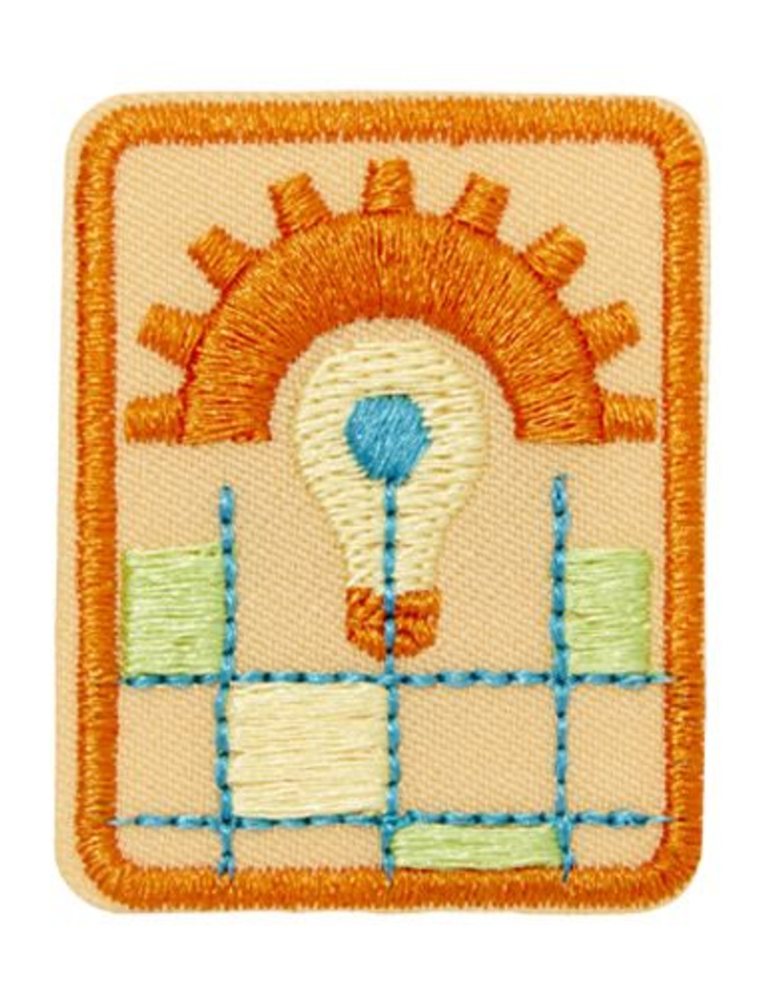 GIRL SCOUTS OF THE USA Senior Think Like an Engineer Engineering Journey Award Badge