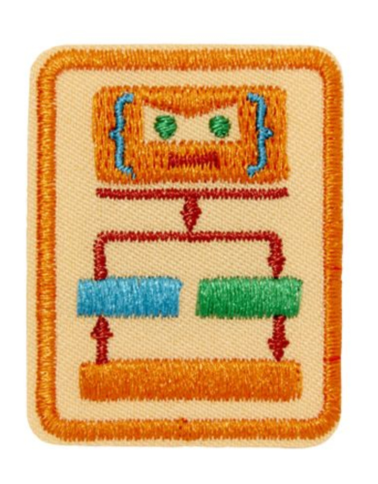GIRL SCOUTS OF THE USA Senior Programming Robots Badge