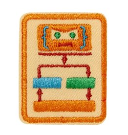 GIRL SCOUTS OF THE USA Senior Programming Robots Badge