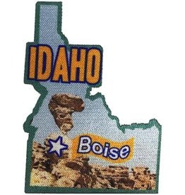 Advantage Emblem & Screen Prnt *State of Idaho Printed Fun Patch