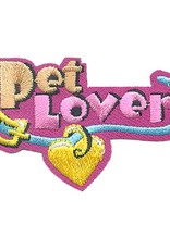 Advantage Emblem & Screen Prnt *Pet Lover Collar Fun Patch